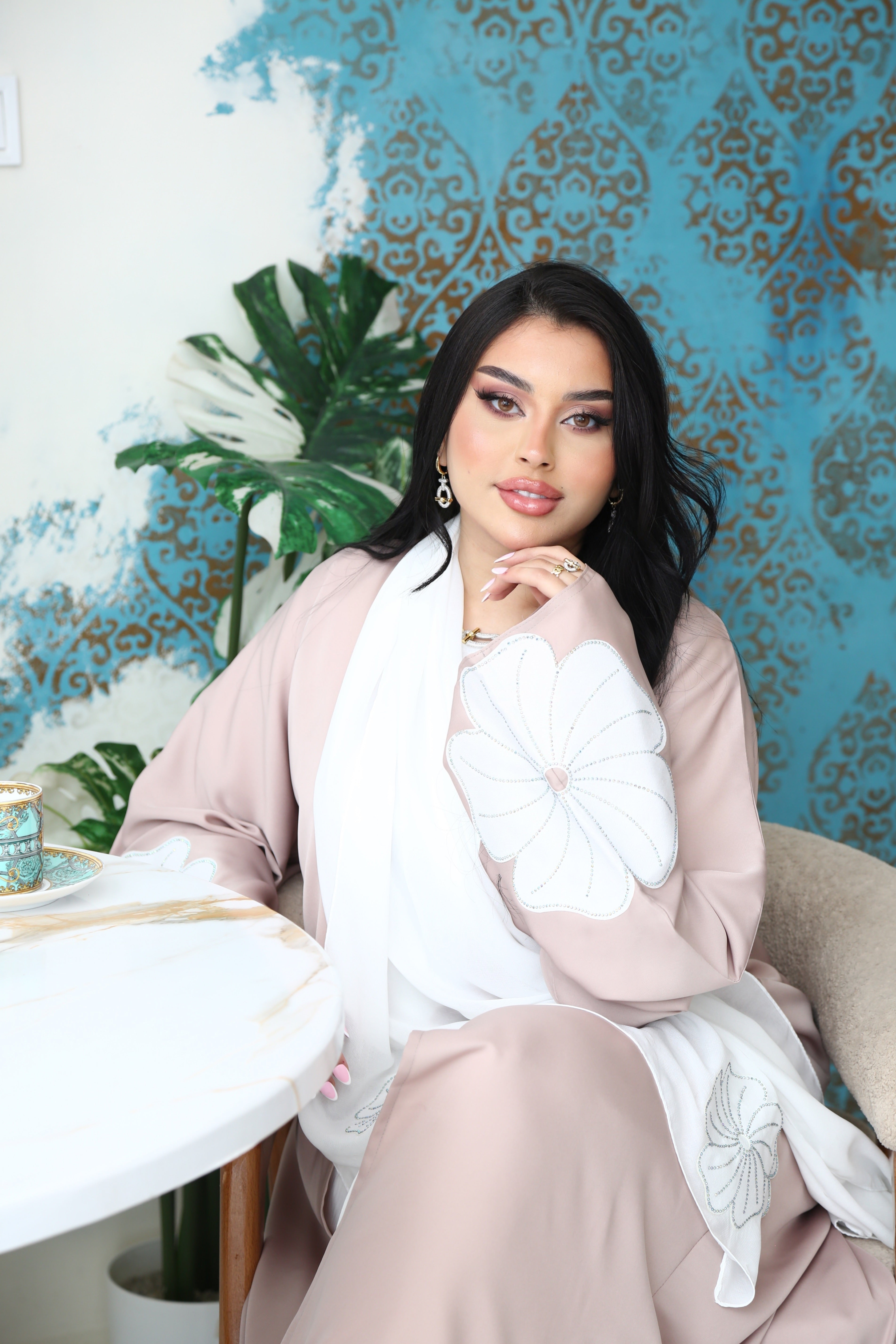 Abaya Roza beige