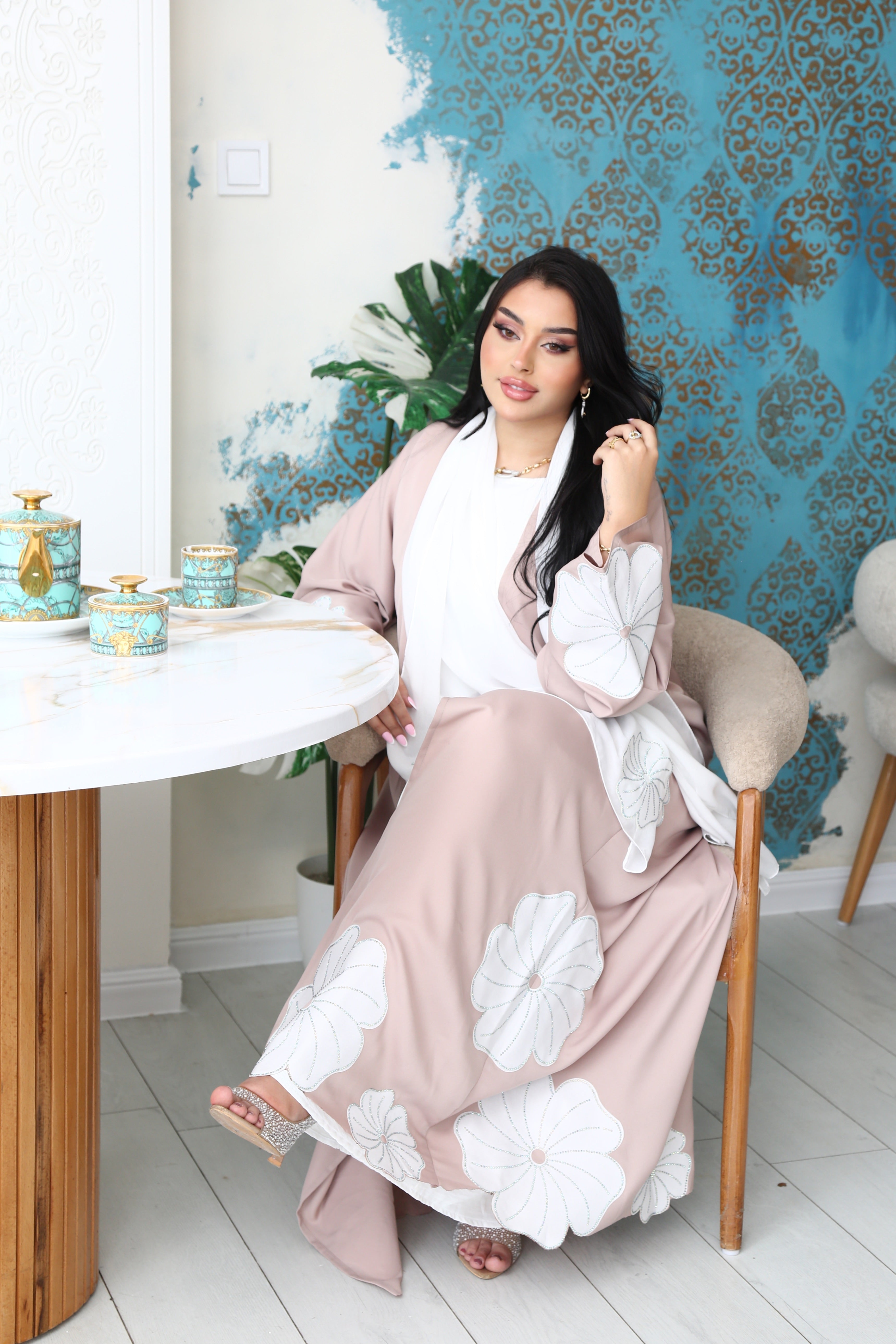 Abaya Roza beige
