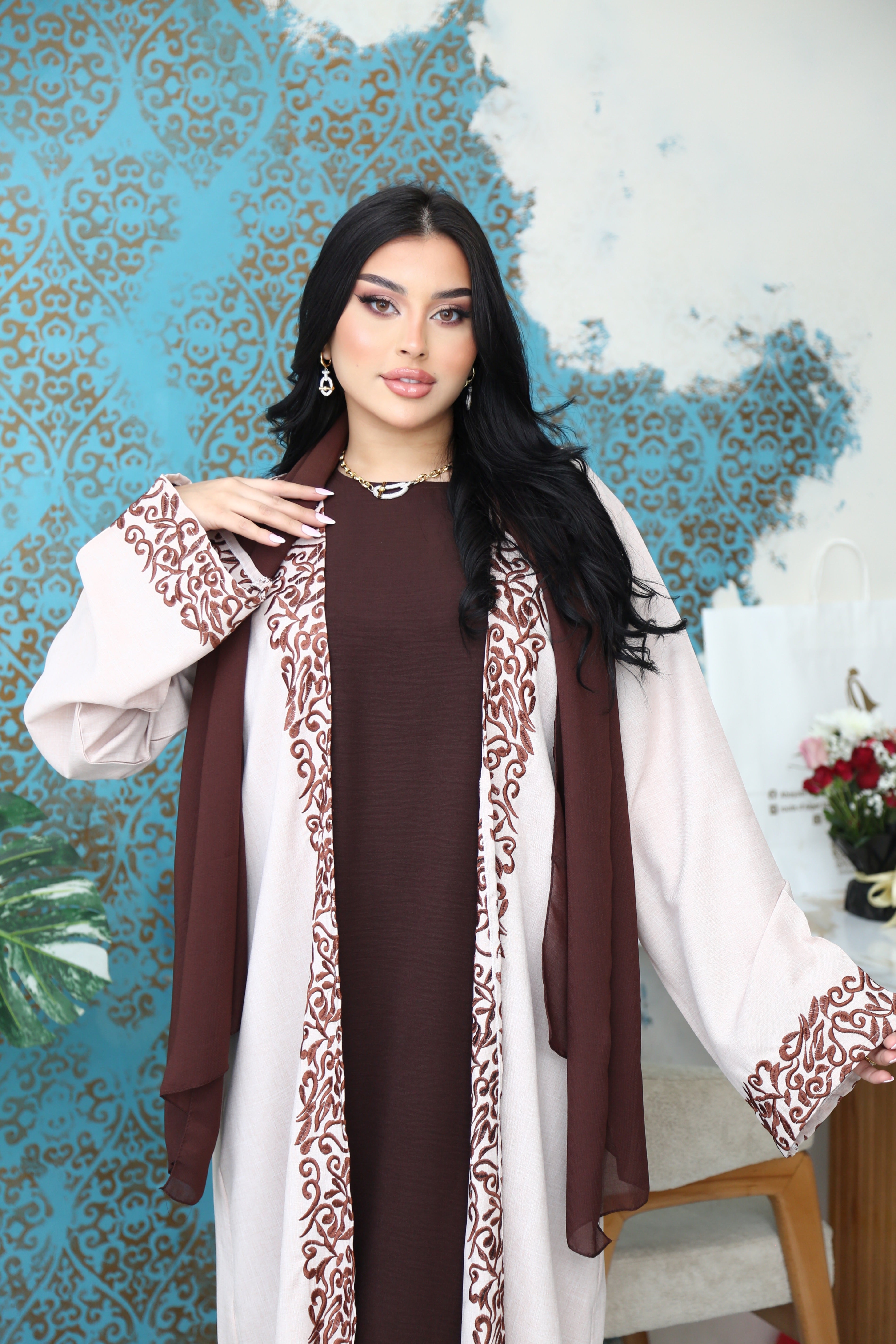 Abaya Farah beige