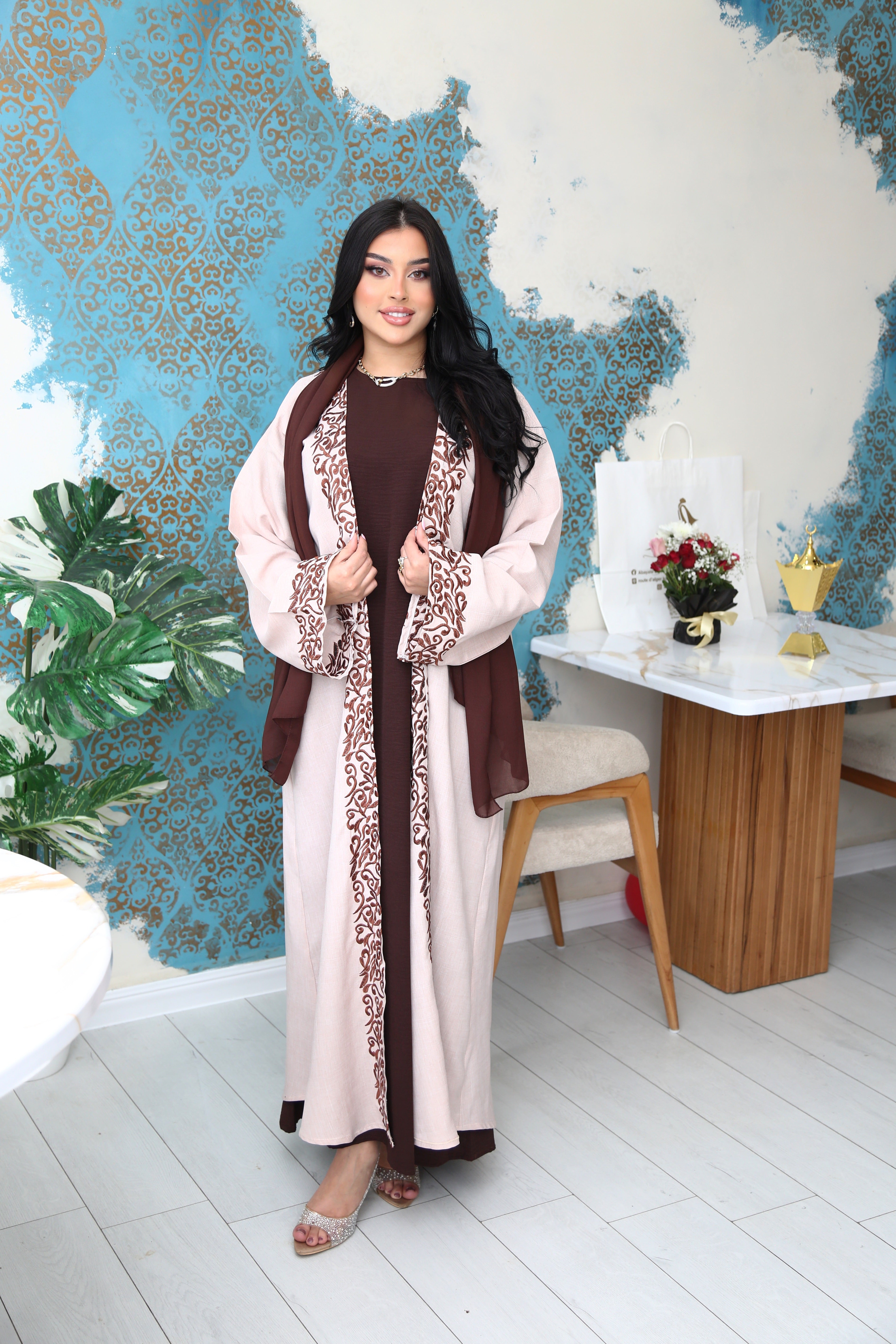 Abaya Farah beige